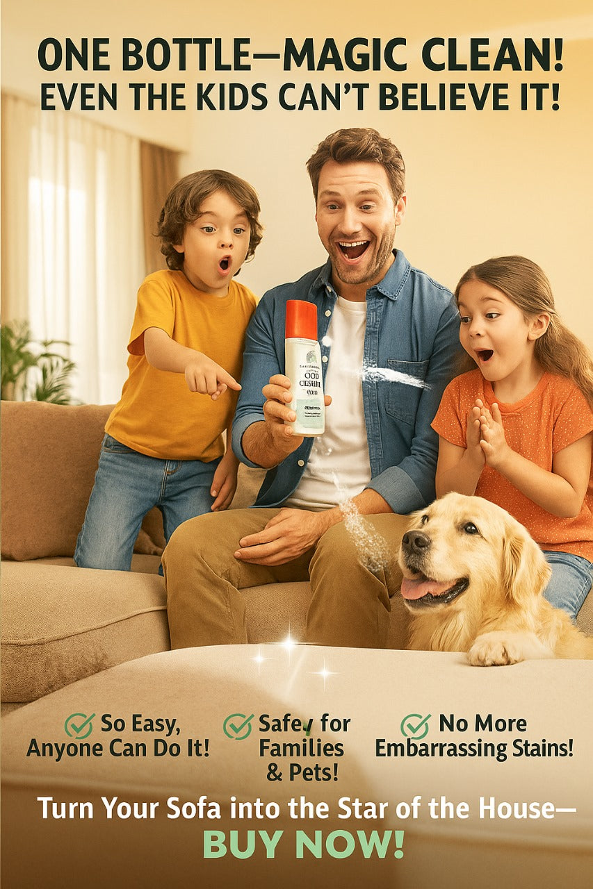 Puresofa | Sofa Cleaner Spray | Upholstery & Fabric Safe | Deep Cleaning | Stain Remover | Fast Dry | Pleasant Scent | 150ml