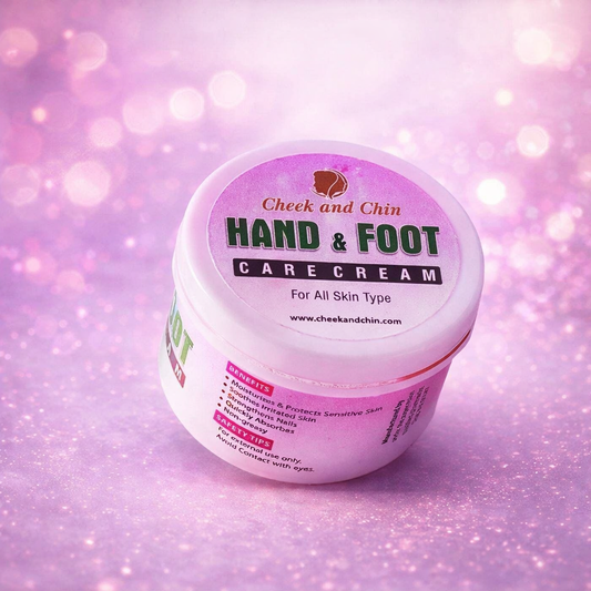 Cheek & Chin Hand & Foot Care Cream Moisturizing Repair Cream For Dry & Rough Skin - 100ml