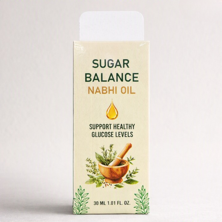 Sugar Balance Nabhi Oil | Herbal Belly Button Oil - 30ml