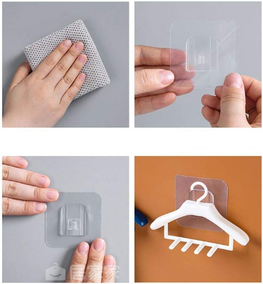 1pcs Toothbrush Holders Wall Mounted Hangers Style Toothbrush Holder Tooth Brush Razor Organizers Holder Bathroom Accessories(random color )