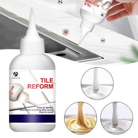 Tile Reform Grout Restorer & Sealer – 280ml Large Bottle for Quick Tile Gap Repair