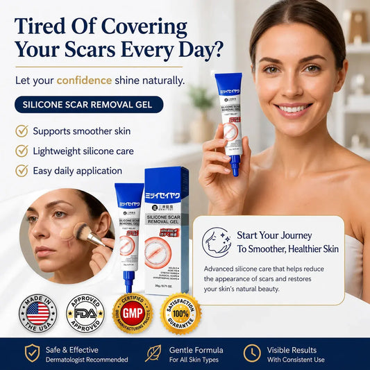 Silicone Scar Removal Gel - Skincare Treatment Designed For Scar Care And Smooth Skin